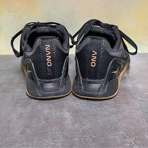 Reebok Nano X1 Women's Training Shoes Black/Gum Size 6.5 - Picture 8 of 16